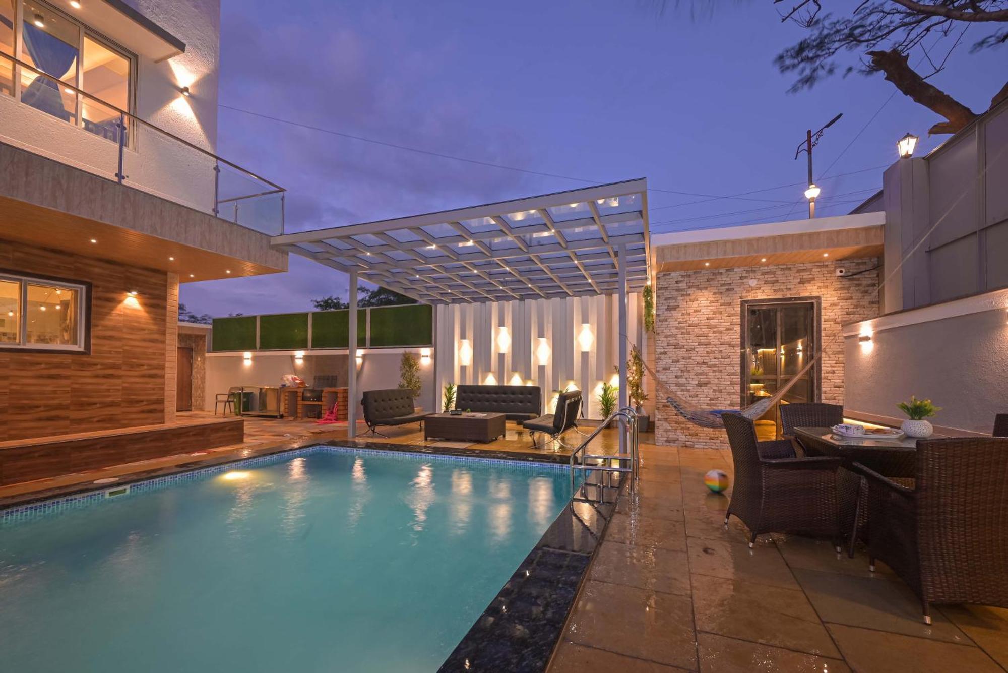 Azure Retreat Villa By Tropicana Stays Lonavala Eksteriør billede